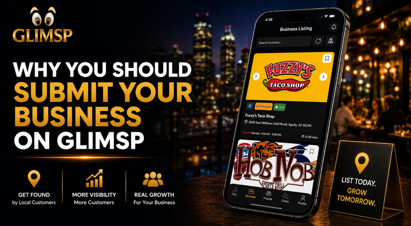 Submit Your Business on Glimsp